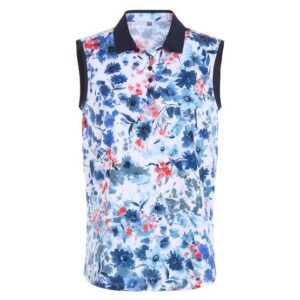 Valiente Blusen- ohne Arm Polo fancy