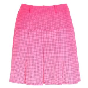 Valiente Gradient Druck lang Skort pink