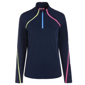 Valiente Power- Stretch Midlayer navy