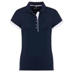 Valiente Funktions Halbarm Polo navy