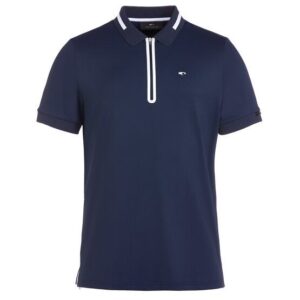 Daniel Springs Funktions Pique Halbarm Polo navy