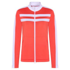 Valiente Colourblock Power- Stretch Jacke koralle