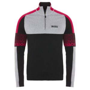 BOSS Zolko regular fit Troyer Strick schwarz