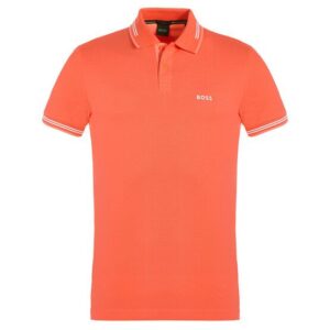 BOSS Paul Halbarm Polo orange