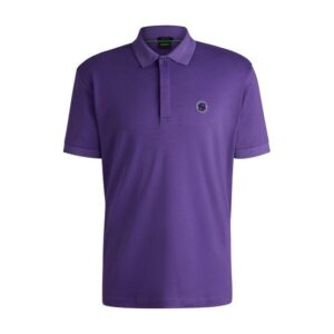 BOSS Paddy TL Halbarm Polo lila