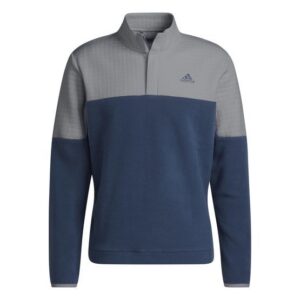 Adidas DWR BLOCK 1/4 ZIP Thermo Midlayer marine