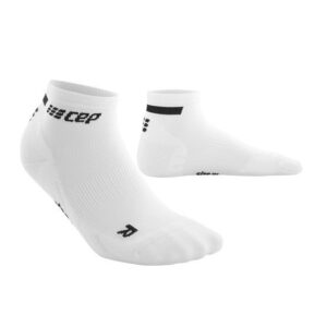 CEP The Run Compression Socks Low Cut Socklet weiß