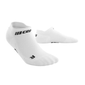 CEP The Run Compression Socks No Show Socke weiß