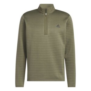 adidas DWR 1/4 ZIP Thermo Midlayer oliv