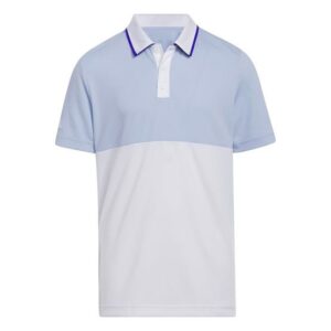 Adidas Boys HEAT.RDY Halbarm Polo blau