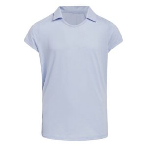 Adidas Girls SLD Halbarm Polo hellblau