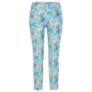 Alberto LUCY-CR - Jungle Print WR 7/8 Hose mehrfarbig