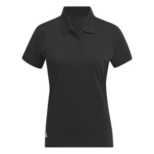 adidas Ultimate365 Solid Halbarm Polo schwarz