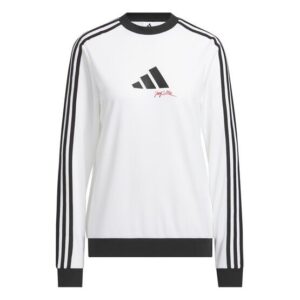 Adidas W JL3 LS CREW Stretch Midlayer weiß