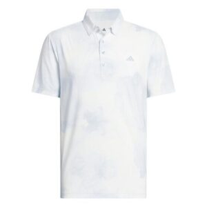 adidas TOUR PRT P LC Halbarm Polo hellblau