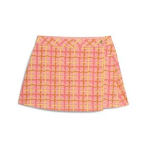 Puma W x Dani Dazey Wrap Skirt kurz Skort pink