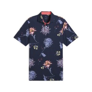 Puma MATTR Dahlia Halbarm Polo navy