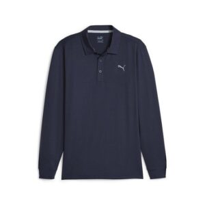 Puma CLOUDSPUN Langarm Polo navy