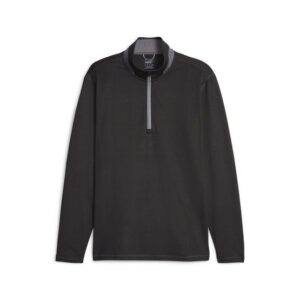 Puma Lightweight 1/4 Zip Stretch Midlayer schwarz