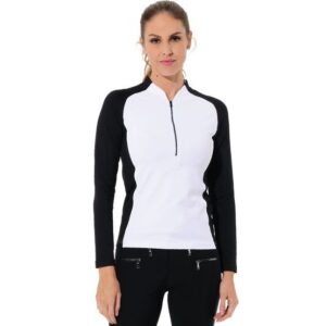 MDC Half Zip Stretch Midlayer weiß