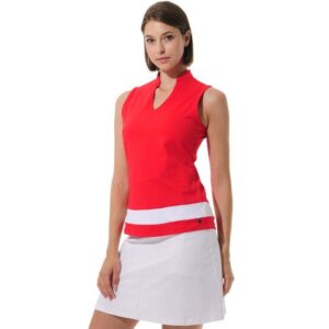 MDC ohne Arm Polo rot