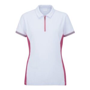 Ping Kirby Halbarm Polo pink