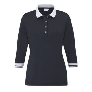 Ping Bridget 3/4 Arm Polo navy