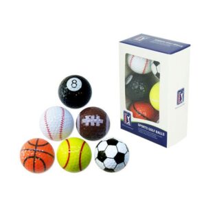 PGA Tour Golfball Set Sport 6er Sonstige