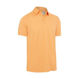 Callaway SWINGTECH SOLID Halbarm Polo orange