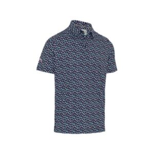 Callaway All over Birdie Halbarm Polo navy