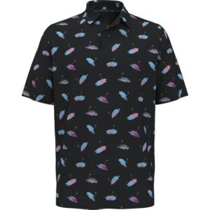 Callaway Golf Novelty Print Halbarm Polo anthrazit