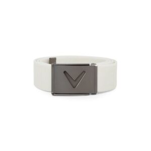 Callaway V-Logo Web Belt Gürtel weiß