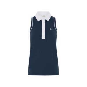 Penguin Color Block ohne Arm Polo navy