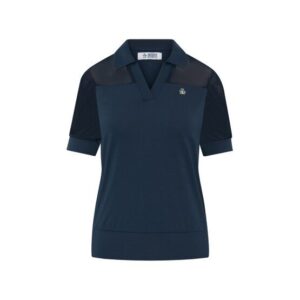 Penguin 1/2 Sleeve Mesh Blocked Halbarm Polo navy