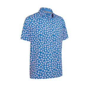 Callaway EMEA CRAB NOVELTY Halbarm Polo blau