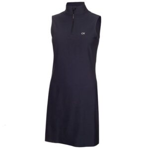 Calvin Klein SPRINGWOOD ohne Arm Kleid navy