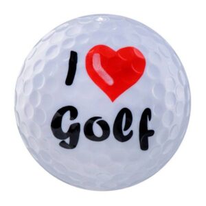 Magballs I love Golf weiß