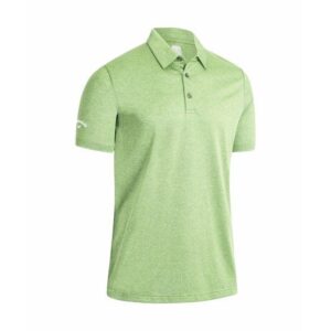 Callaway Heathered Jacquard Polo hellgrün