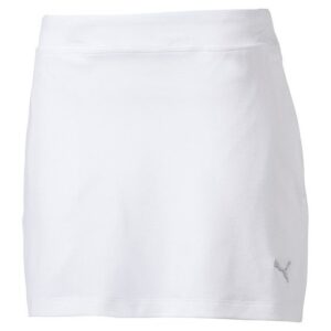 Puma Girls Solid Knit Skort weiß