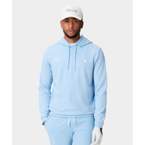 Macade Golf Air Range Hoodie Sweatshirt hellblau