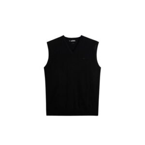 J.Lindeberg Liam Knitted Vest Pullunder Strick schwarz