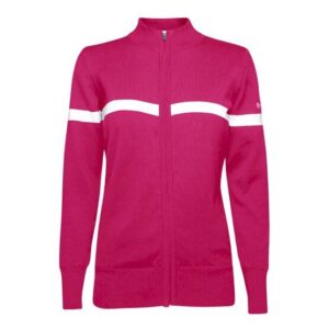 Backtee Ladies Organic Windbreaker Windstopp Strick fuchsia