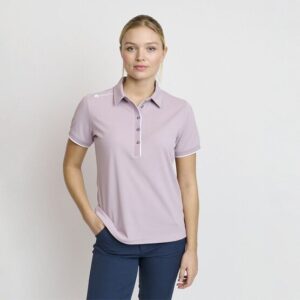 Backtee Ladies Classic Halbarm Polo beere