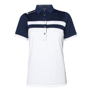 Backtee Ladies Academy Halbarm Polo navy