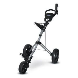 US Kids Golf 3-Rad Trolley silber