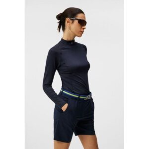 J.Lindeberg Asa Soft Compression Top Mock Unterzieher navy