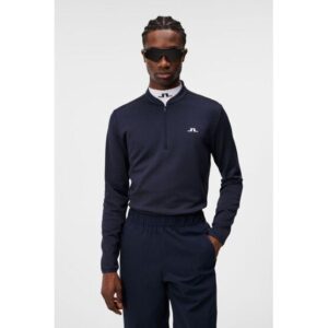 J.Lindeberg Tech Bridge Stretch Midlayer navy