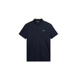 J.Lindeberg Peat Regular Fit Halbarm Polo navy