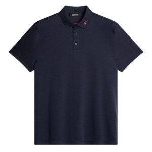 J.Lindeberg KV Regular Fit Halbarm Polo navy