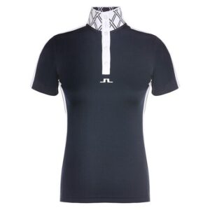 J.Lindeberg Pip Golf GH Halbarm Polo navy